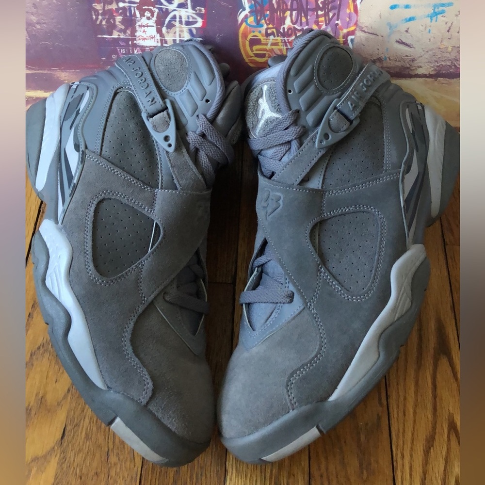Air Jordan 8 Retro Cool Gray